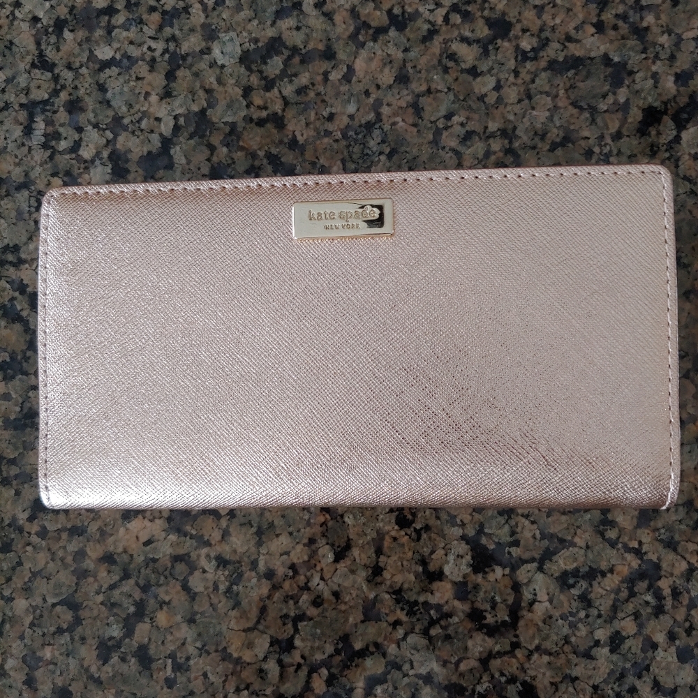 Kate Spade Rose Gold Wallet